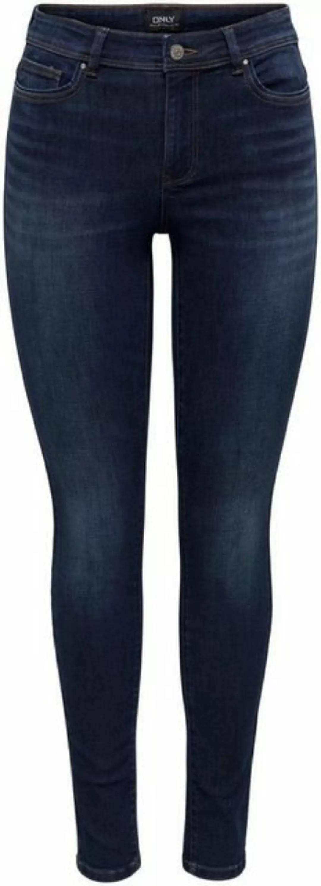 Only Damen Jeans ONLWAUW BJ581 Skinny Fit - Blau - Dark Blue Denim günstig online kaufen