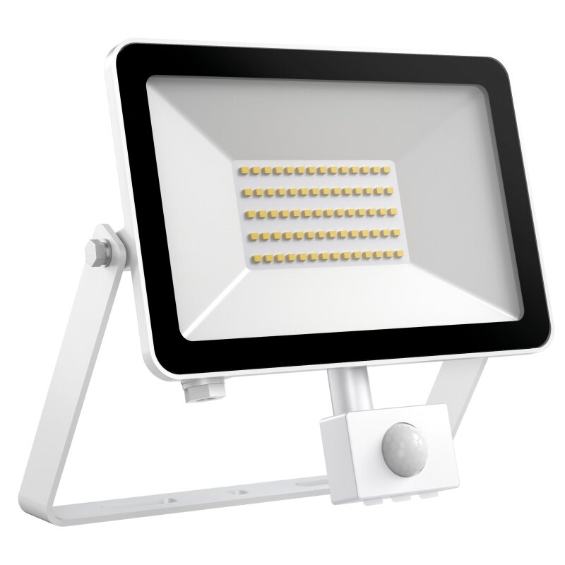 DOTLUX LED-Strahler FLOORslim-sensor 50W 4000K weiss mit Bewegungsmelder PI günstig online kaufen