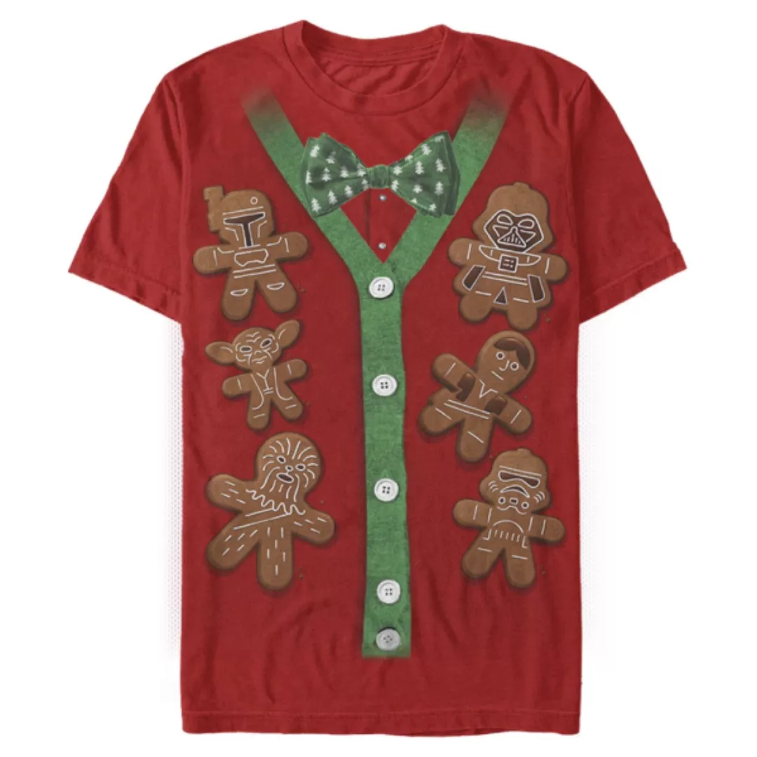 Star Wars - Gruppe Xmas Cookies - Weihnachten - Männer T-Shirt günstig online kaufen
