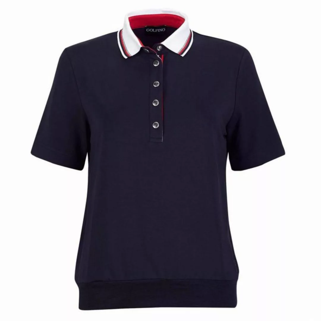 GOLFINO Poloshirt Golfino Club Loose Polo Navy günstig online kaufen