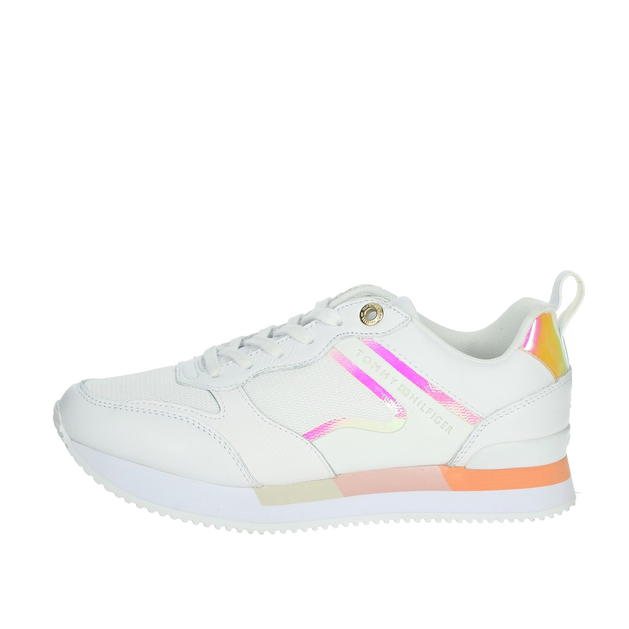 Tommy Hilfiger Fw0fw05556tog Schuhe EU 37 White / Pink günstig online kaufen