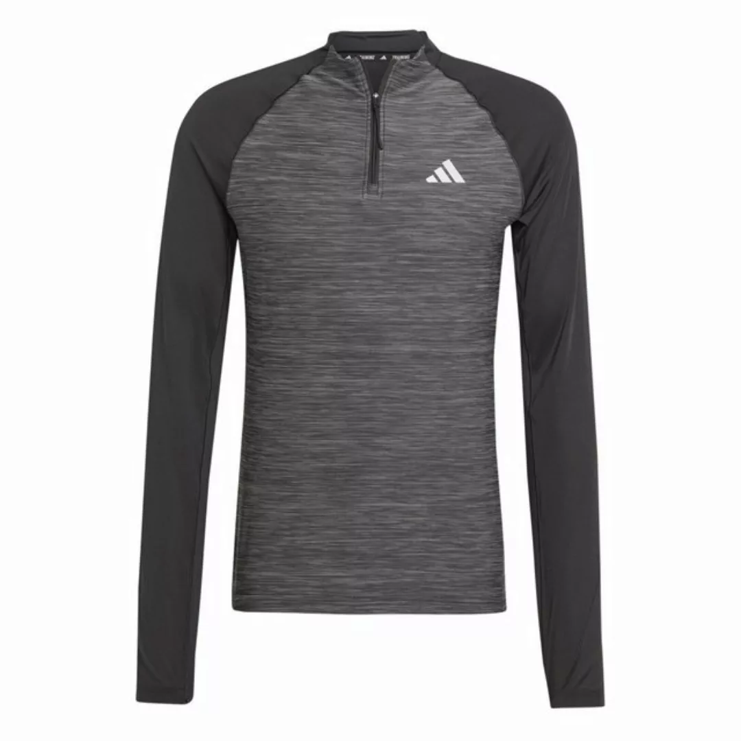 adidas Performance Funktions-Kapuzensweatjacke GYM+ 3S 1/4ZIP BLCKME günstig online kaufen