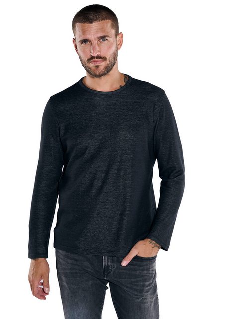 emilio adani Langarmshirt Pullover uni günstig online kaufen