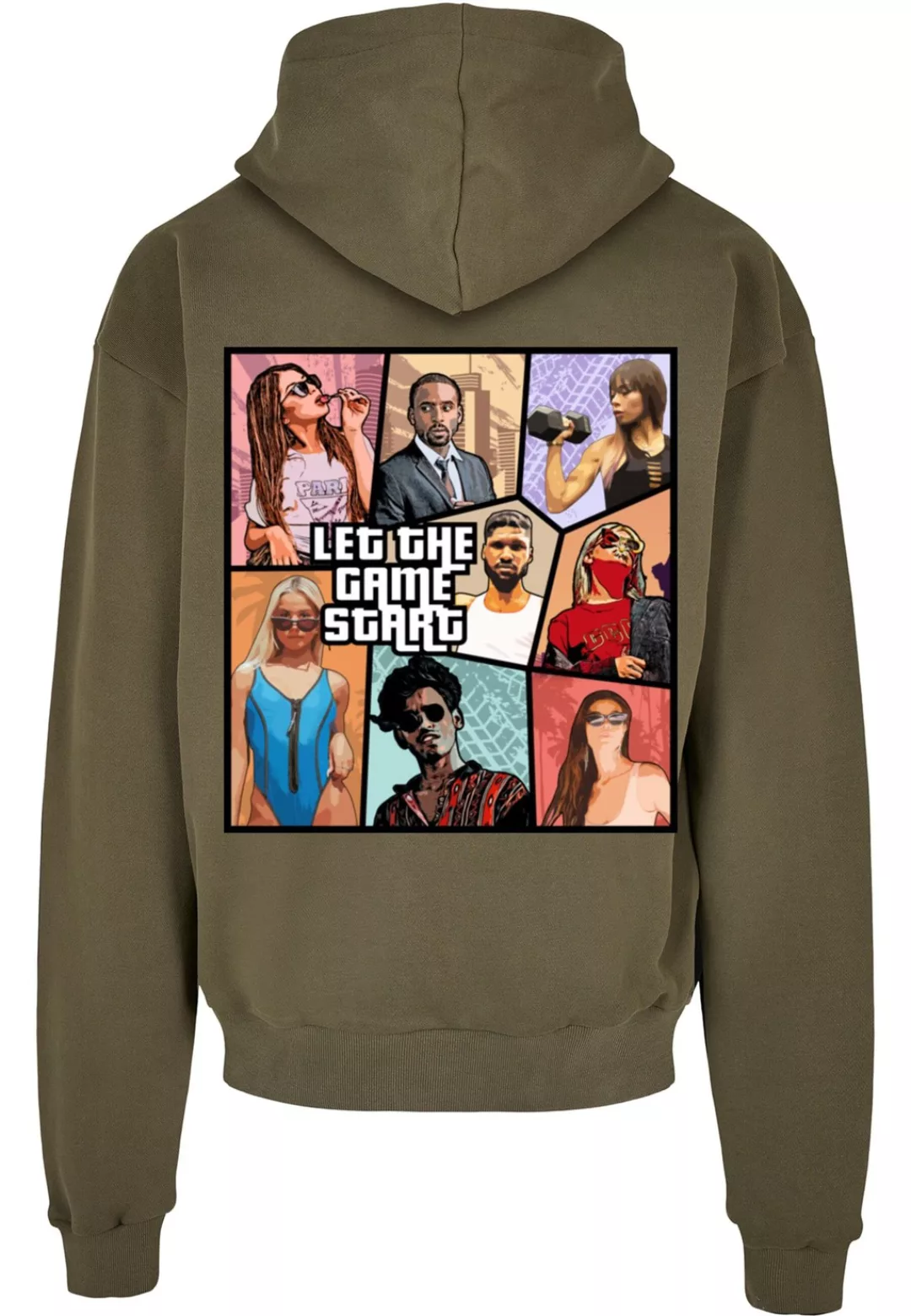 Merchcode Kapuzensweatshirt "Merchcode Herren Grand Collage Ultra Heavy Hoo günstig online kaufen