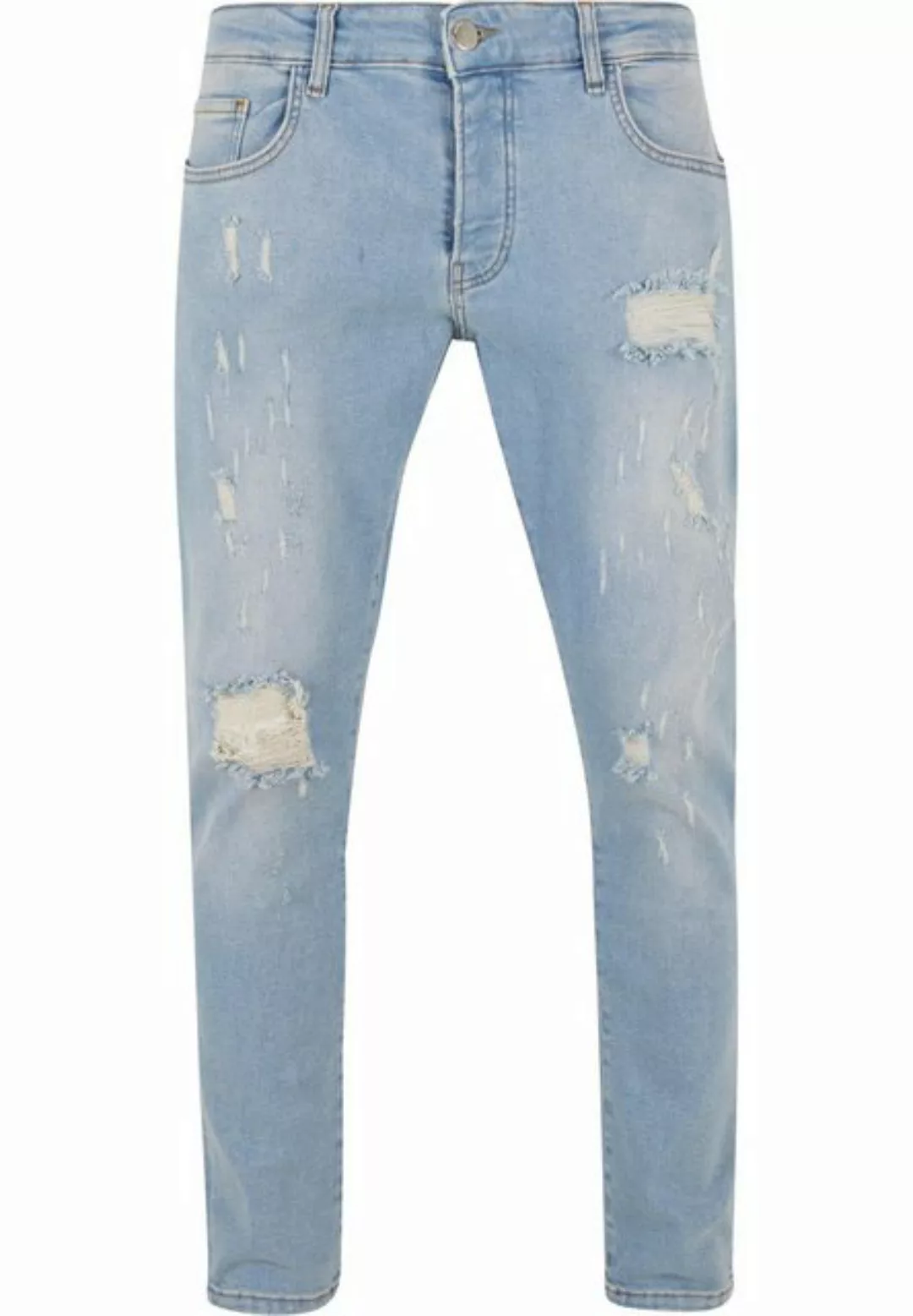 2Y Studios Bequeme Jeans 2Y Studios Herren 2Y Destroyed Cropped Skinny Deni günstig online kaufen