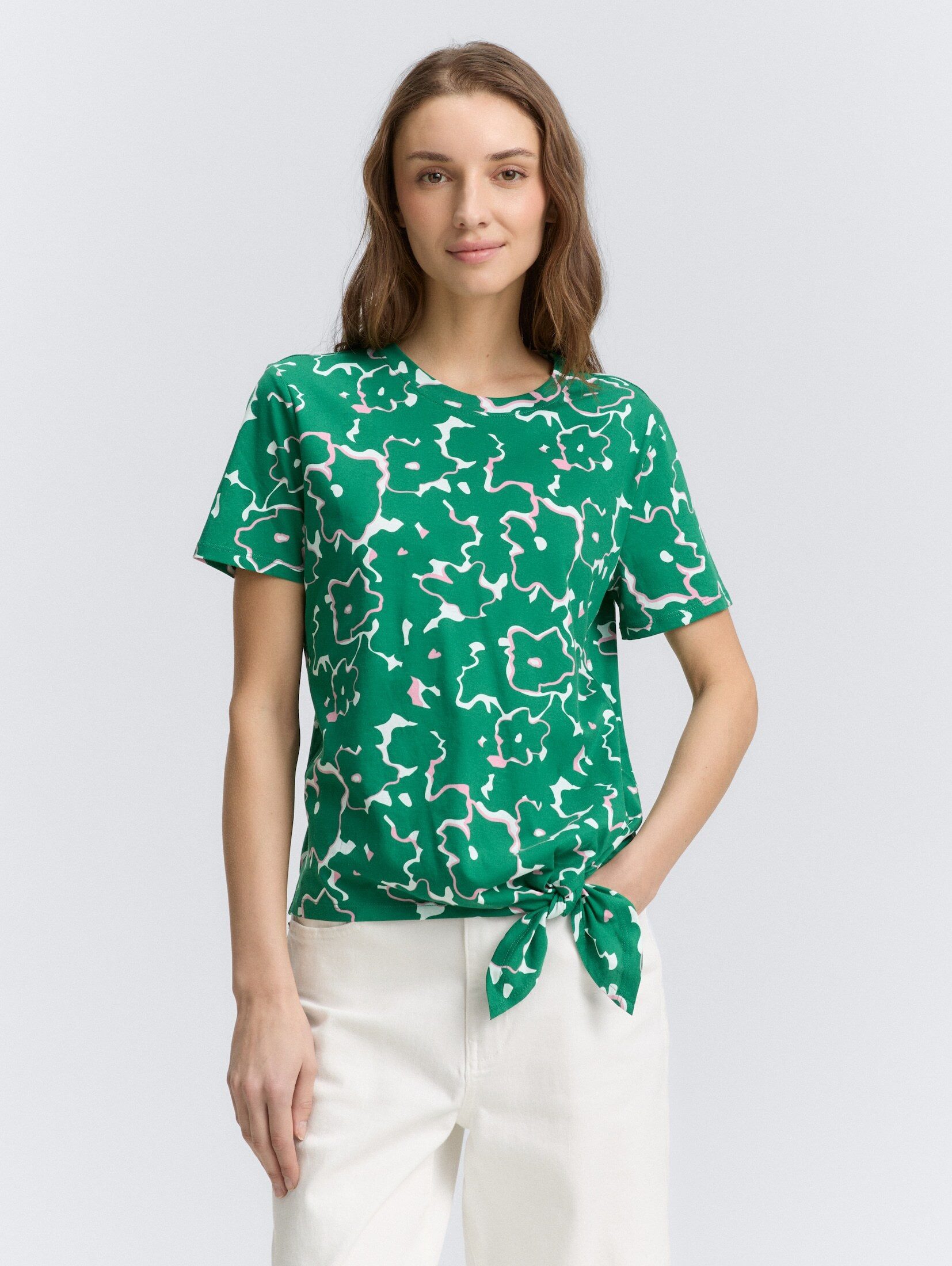 TOM TAILOR Denim T-Shirt mit Minimalprint günstig online kaufen