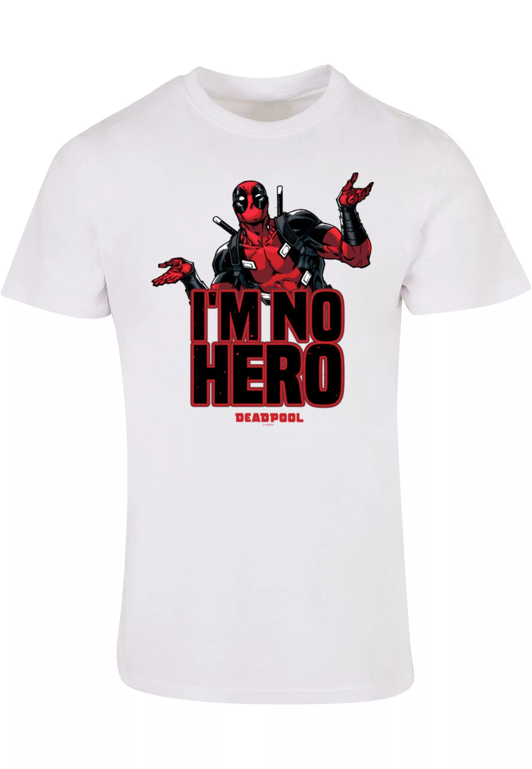 ABSOLUTE CULT T-Shirt "ABSOLUTE CULT Herren Deadpool - I Am No Hero T-Shirt günstig online kaufen