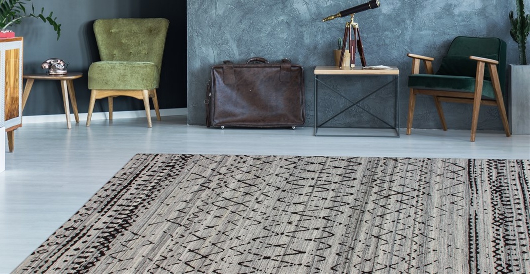 Kayoom Teppich »Phoenix 113«, rechteckig, 6 mm Höhe, Dezenter Jacquard-Tepp günstig online kaufen