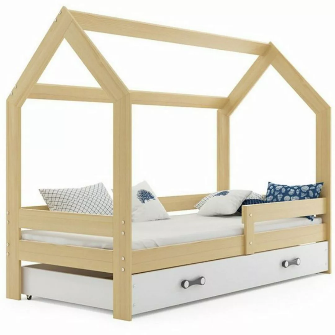 pressiode Hausbett Kinderbett mit Schublade Hausbett Haus Holz Bettenkauf 1 günstig online kaufen