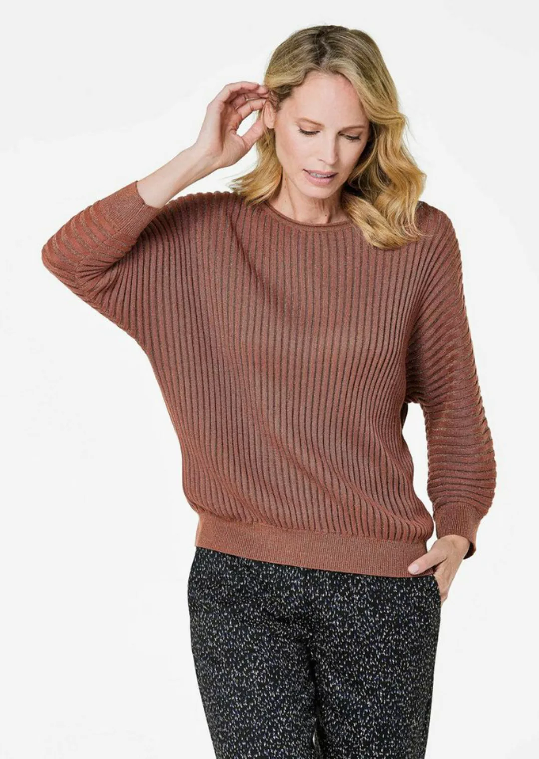 GOLDNER Strickpullover Kurzgröße: Pullover günstig online kaufen