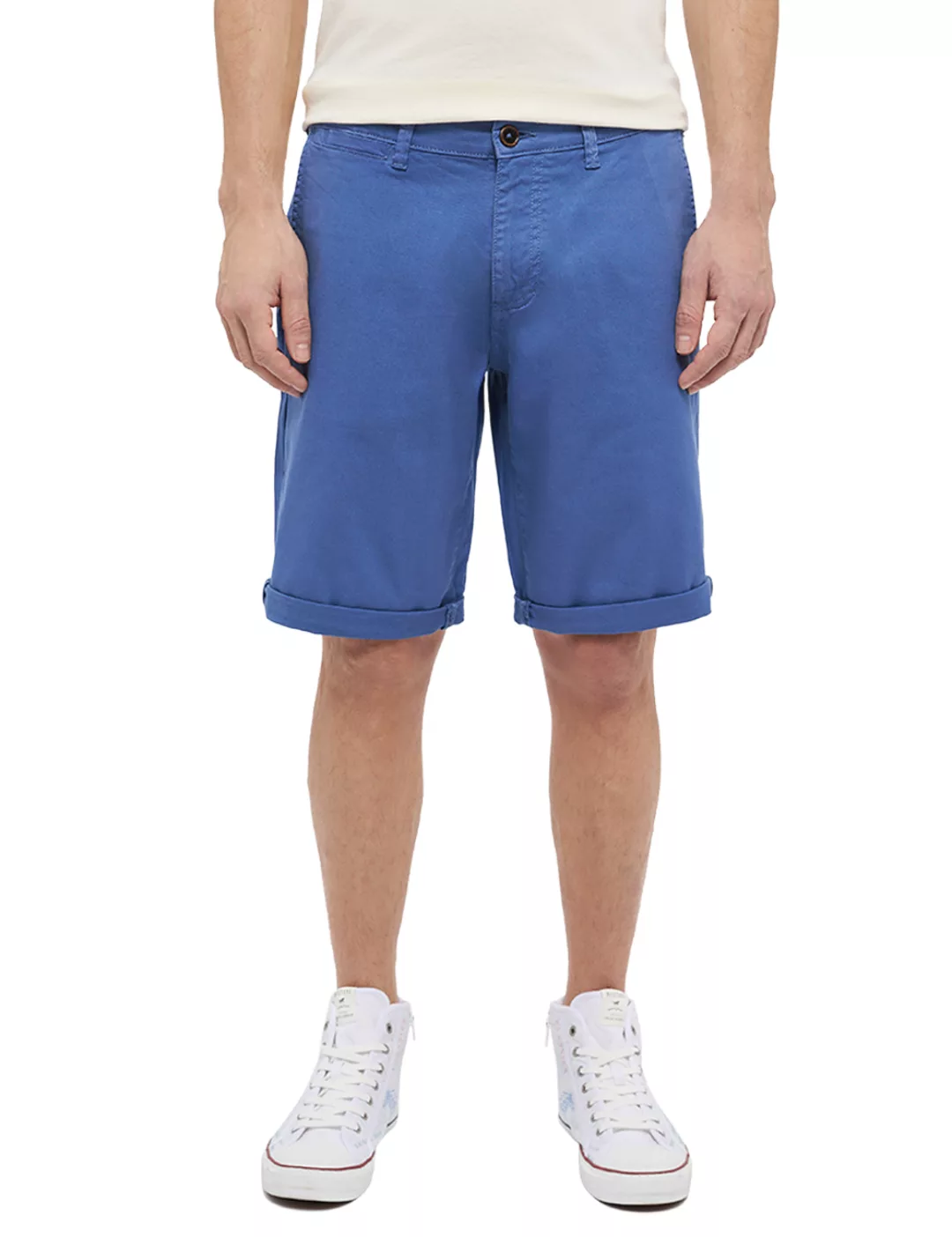 Mustang Classic Chino Short blau günstig online kaufen