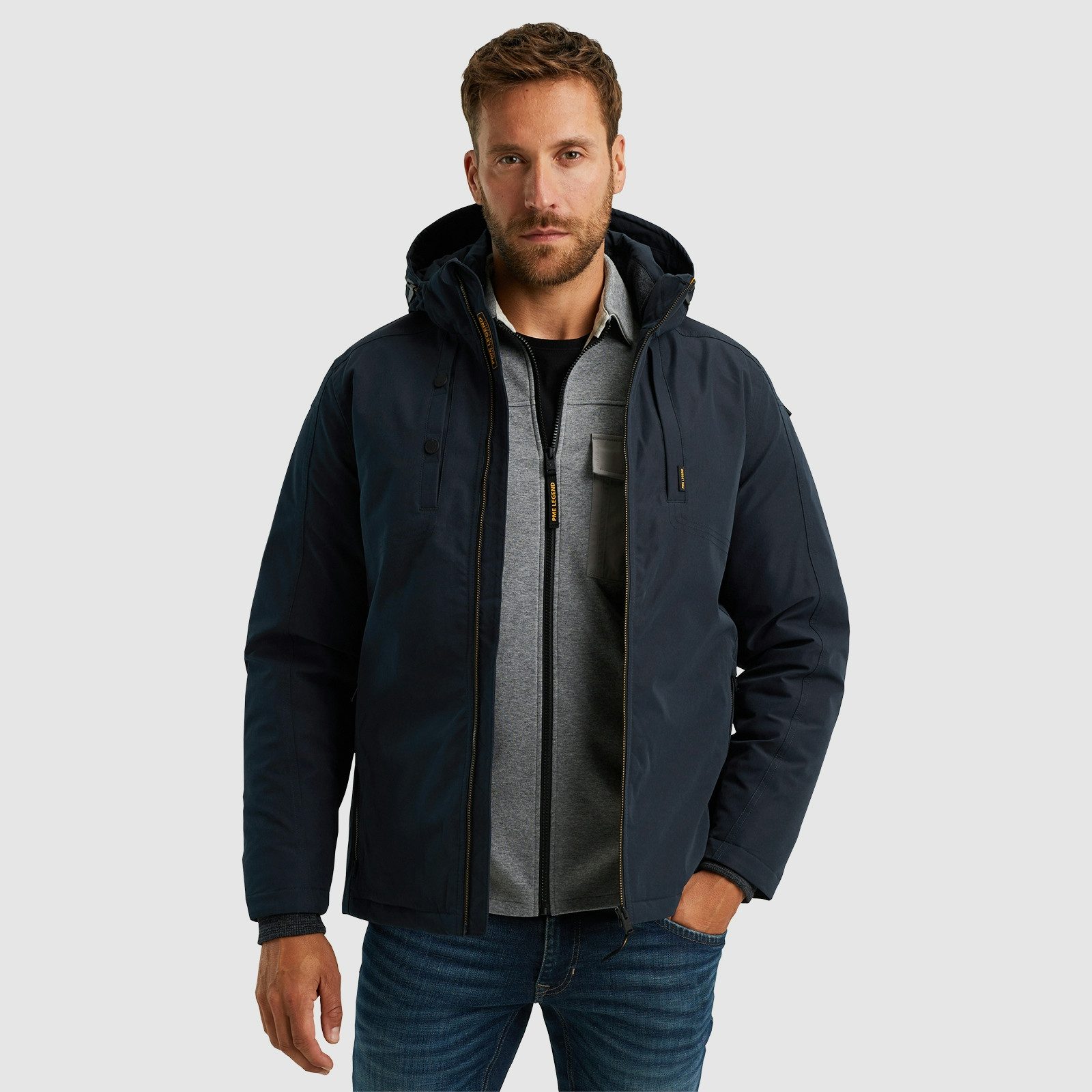 PME LEGEND Outdoorjacke Semi long jacket günstig online kaufen