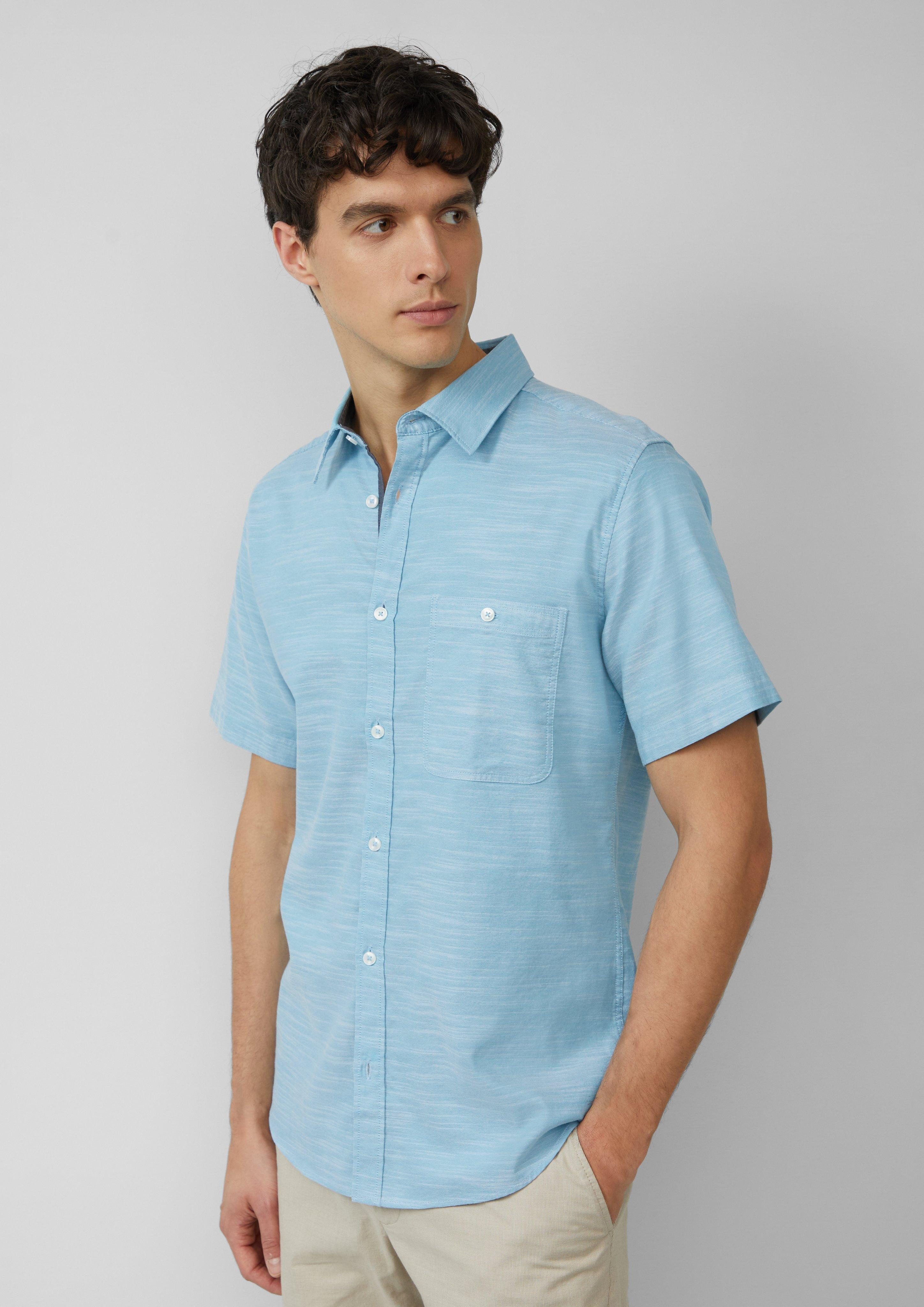 s.Oliver Kurzarmhemd Slim Fit: Kurzarm-Hemd aus günstig online kaufen