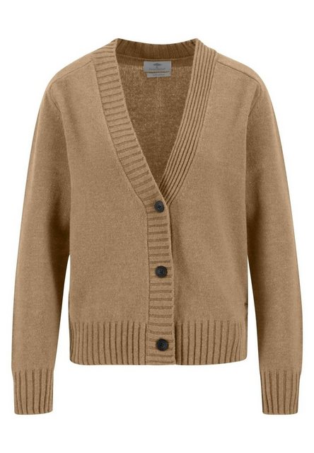 FYNCH-HATTON Strickjacke mit tiefem V-Ausschnitt günstig online kaufen