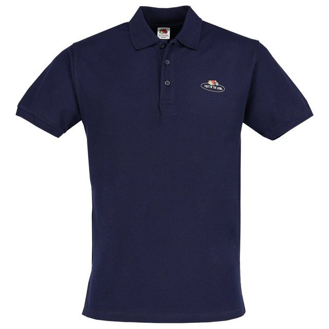 Fruit of the Loom Poloshirt Polo-Shirt mit Vintage-Logo günstig online kaufen