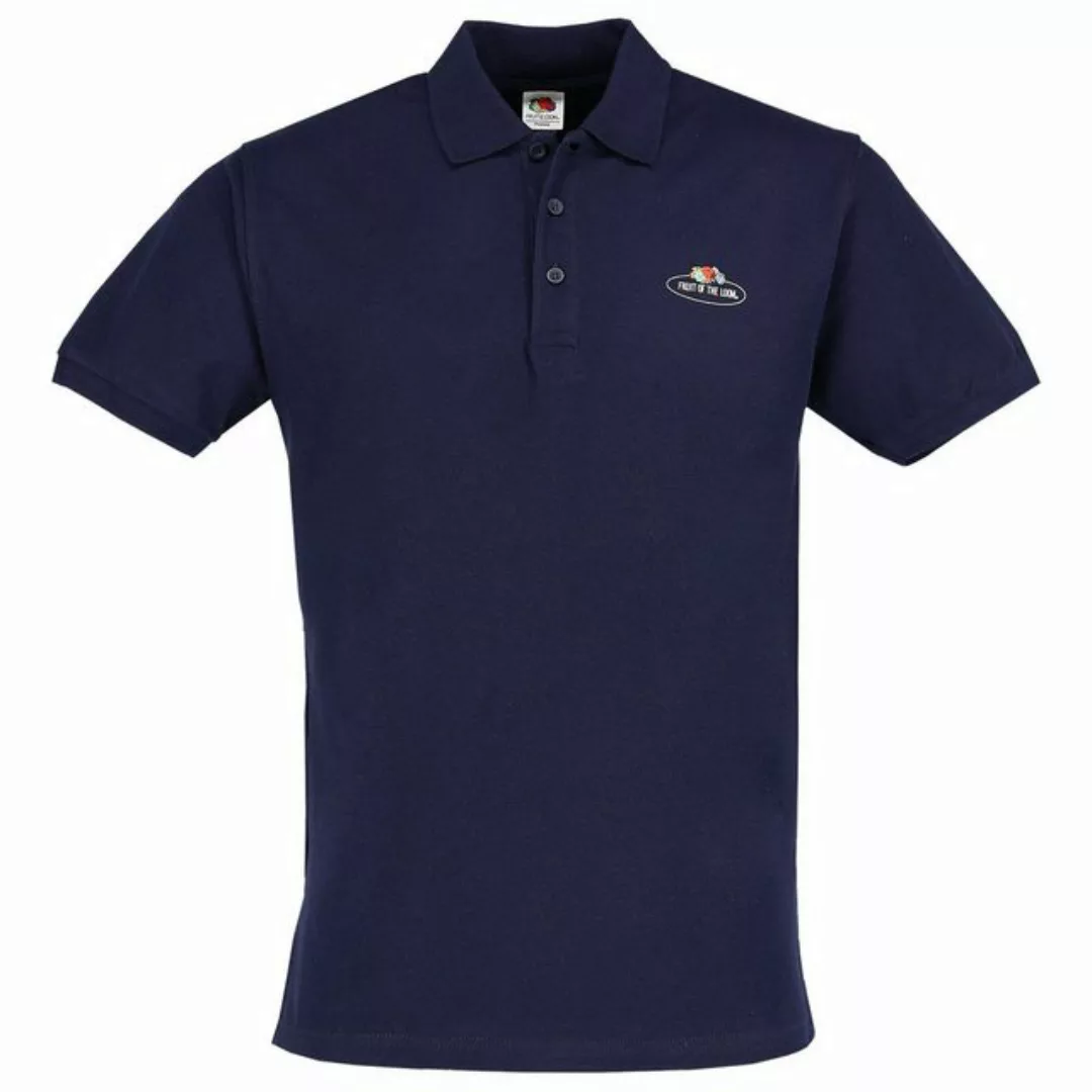 Fruit of the Loom Poloshirt Polo-Shirt mit Vintage-Logo günstig online kaufen