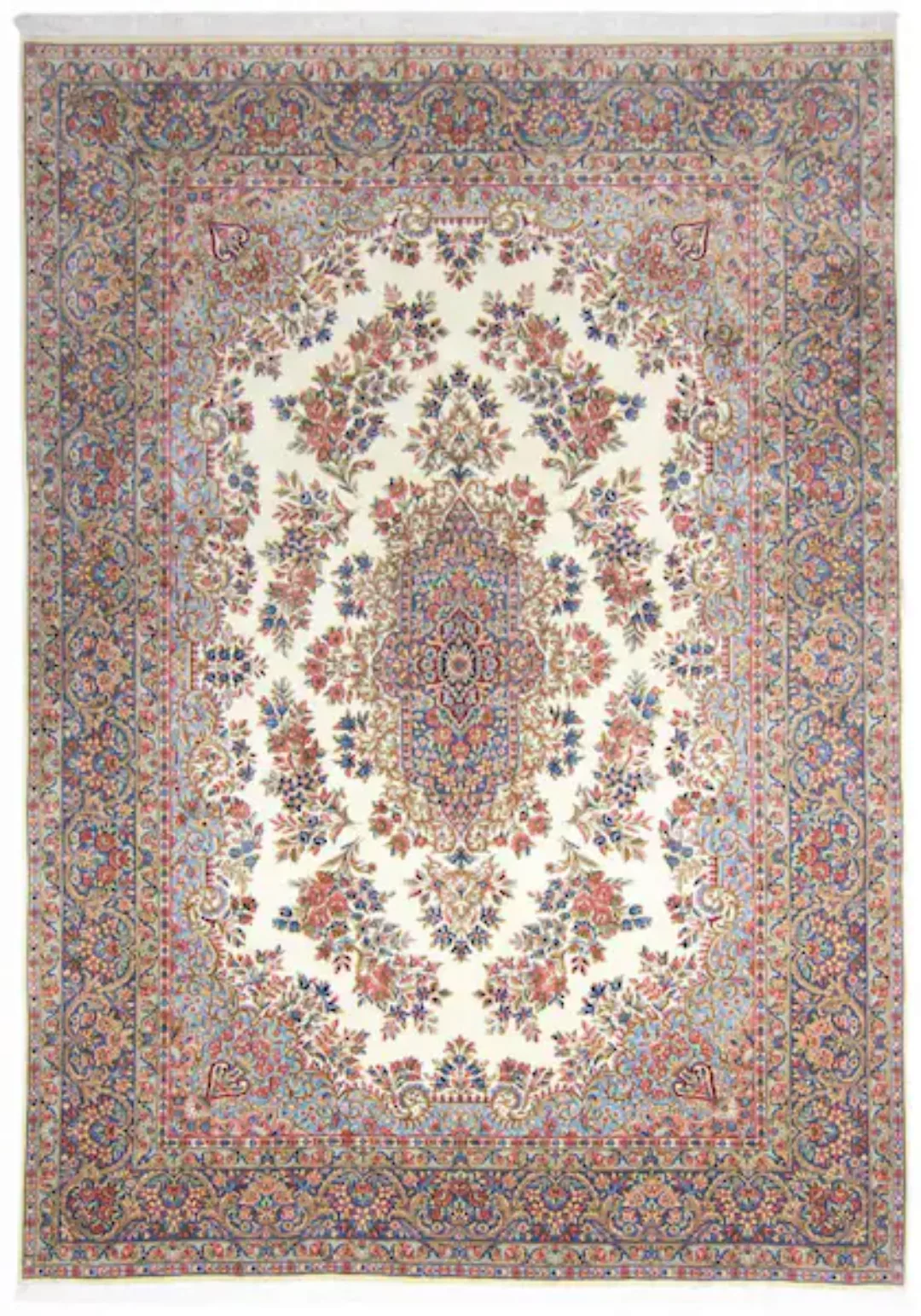 morgenland Wollteppich »Rafsanjan Medaillon Beige 340 x 250 cm«, rechteckig günstig online kaufen