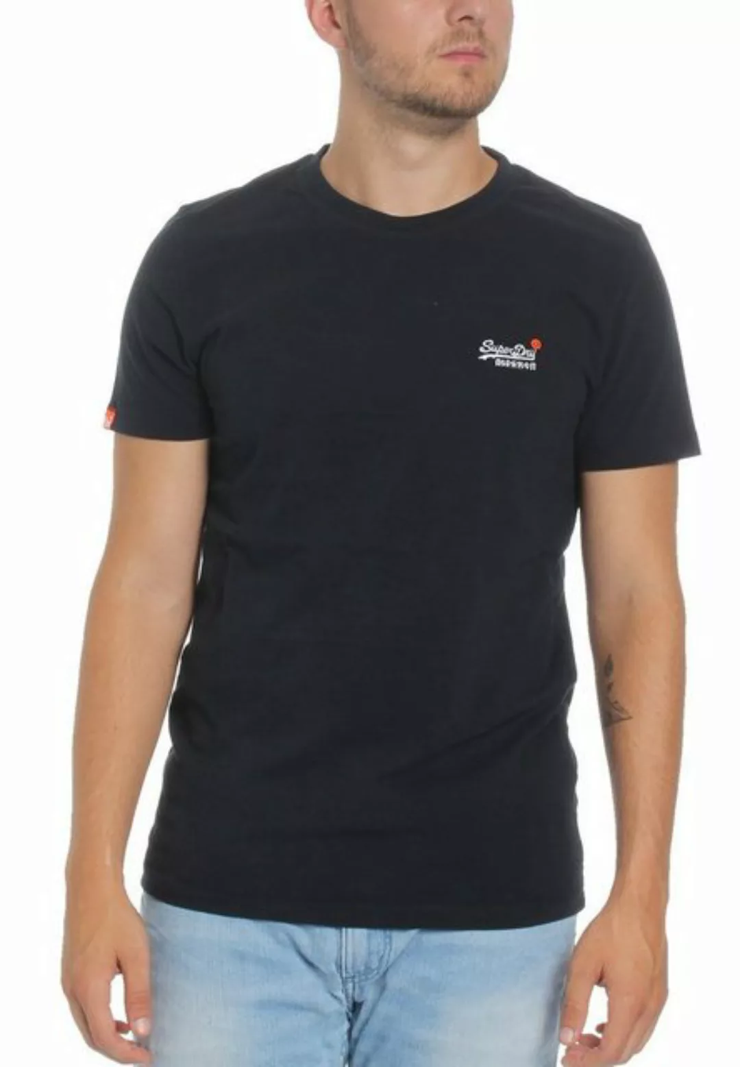 Superdry T-Shirt Superdry T-Shirt ORANGE LABEL VNTGE EMB SS TEE Eclipse Nav günstig online kaufen