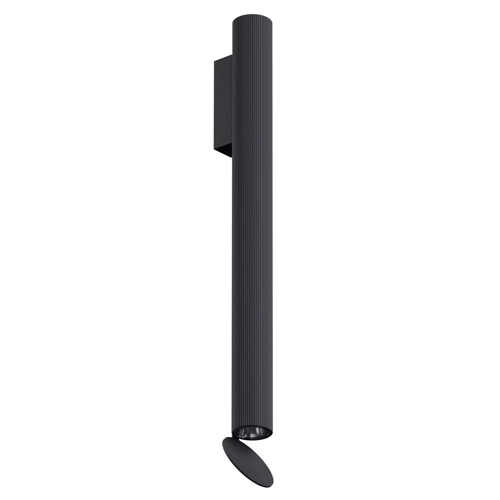 FLOS Flauta Riga LED-Wandlampe 1-10V schwarz 225mm günstig online kaufen