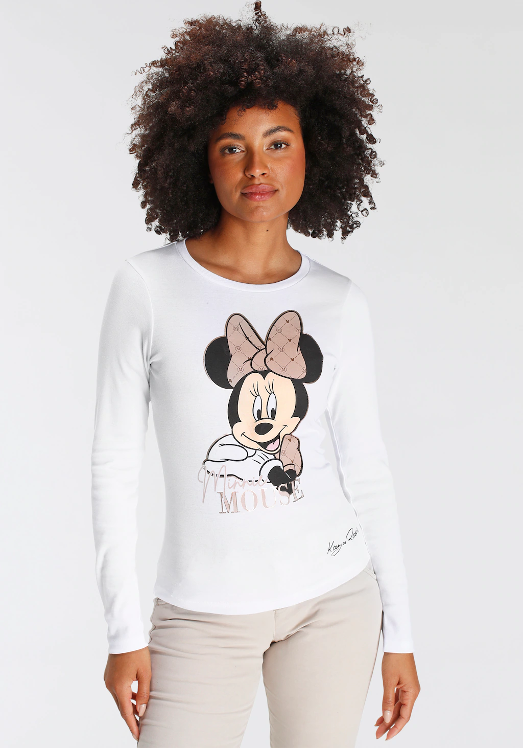 KangaROOS Langarmshirt mit lizensiertem Mickey Mouse Druck günstig online kaufen