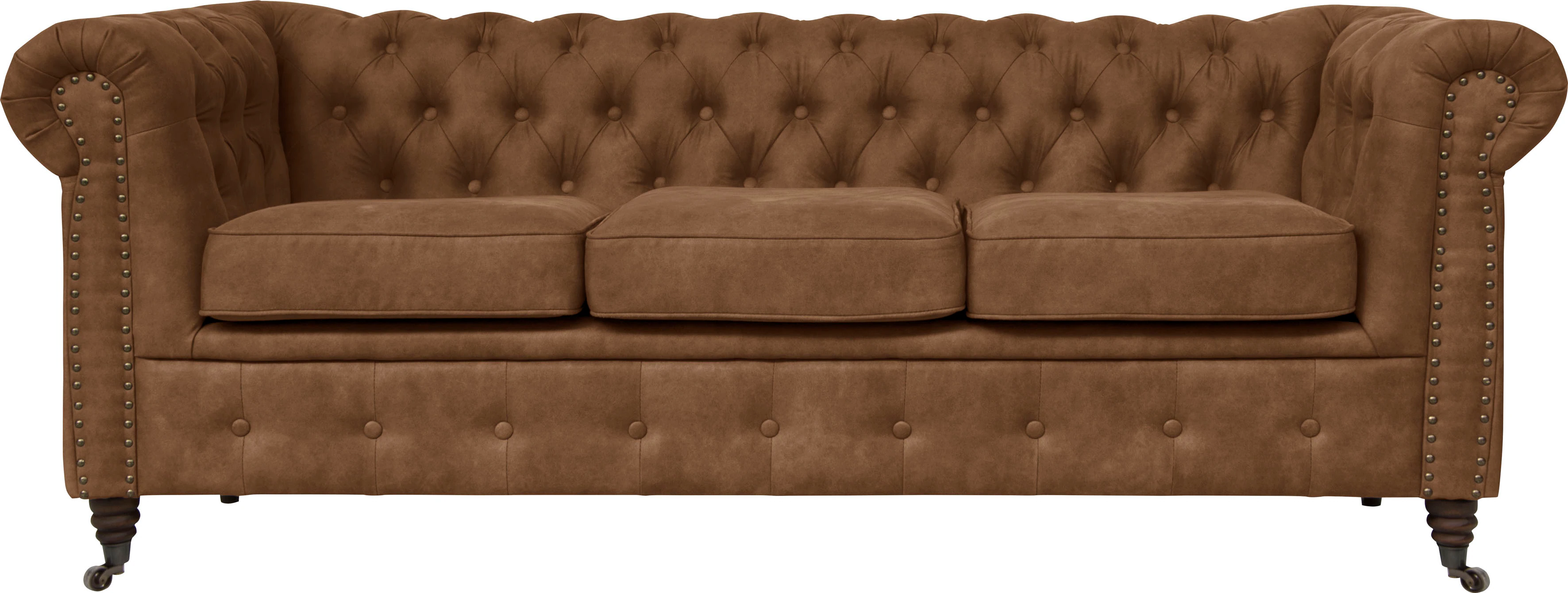 Home affaire Chesterfield-Sofa "Aarburg", aufwändige Knopfheftung und Ziern günstig online kaufen
