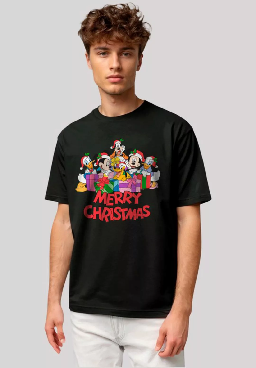 F4NT4STIC T-Shirt Disney Micky Maus And Friends Christmas Premium Qualität günstig online kaufen