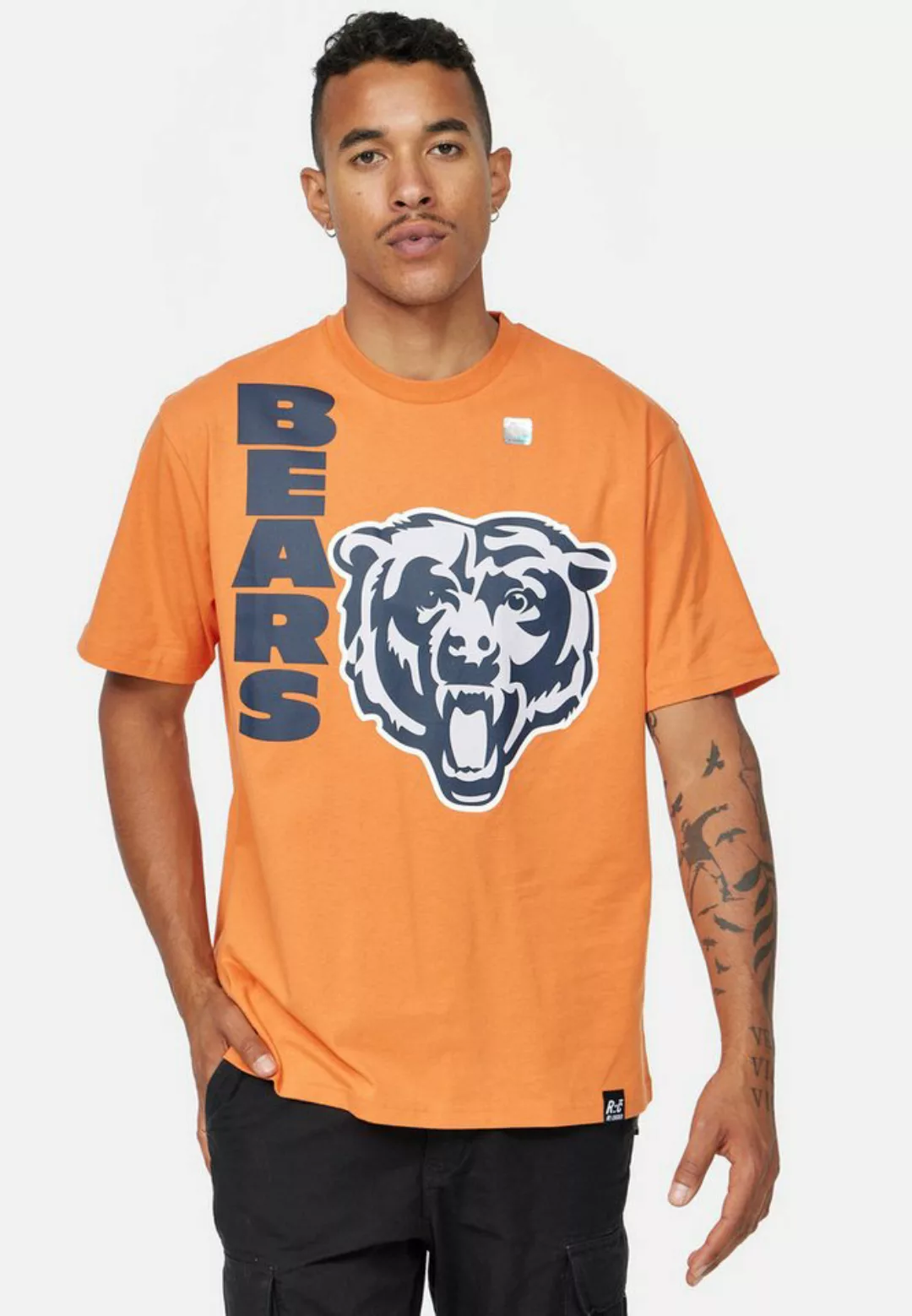 Recovered T-Shirt NFL Bears Relaxed GOTS zertifizierte Bio-Baumwolle günstig online kaufen