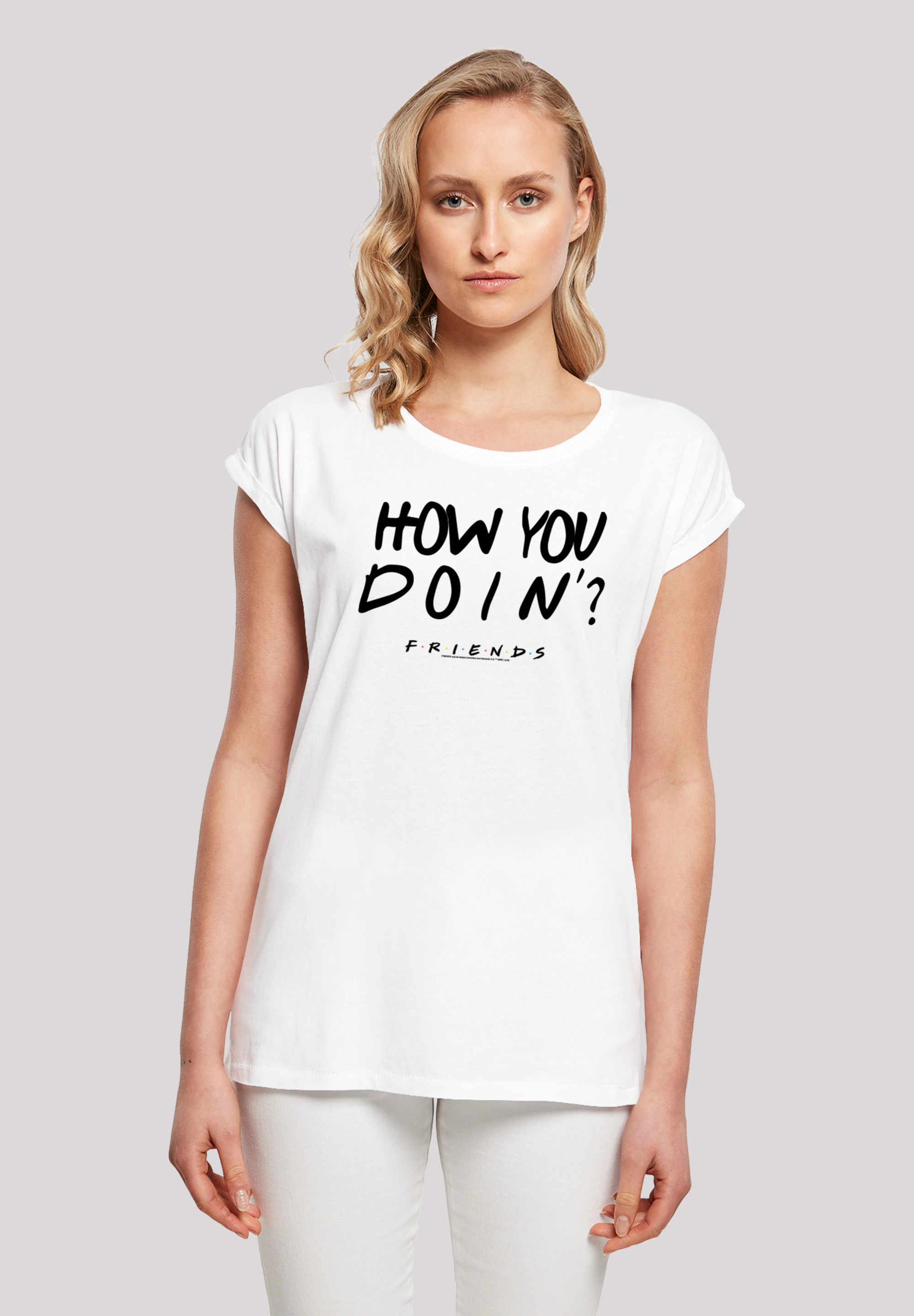 F4NT4STIC T-Shirt "FRIENDS TV Serie How You Doin?", Damen,Premium Merch,Reg günstig online kaufen