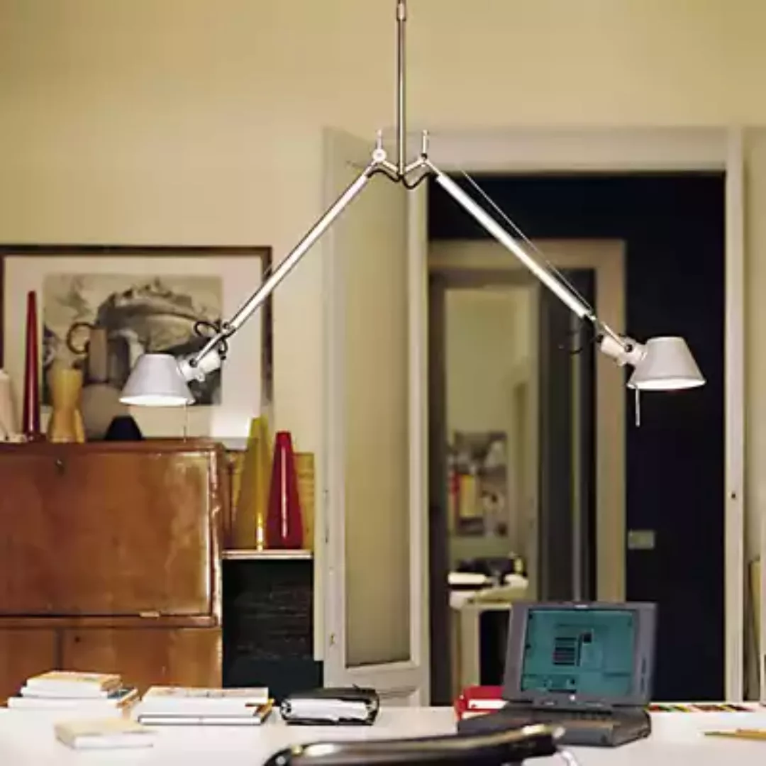 Artemide - Tolomeo Sospensione Deckenleuchte - aluminium/eloxiert/poliert/B günstig online kaufen