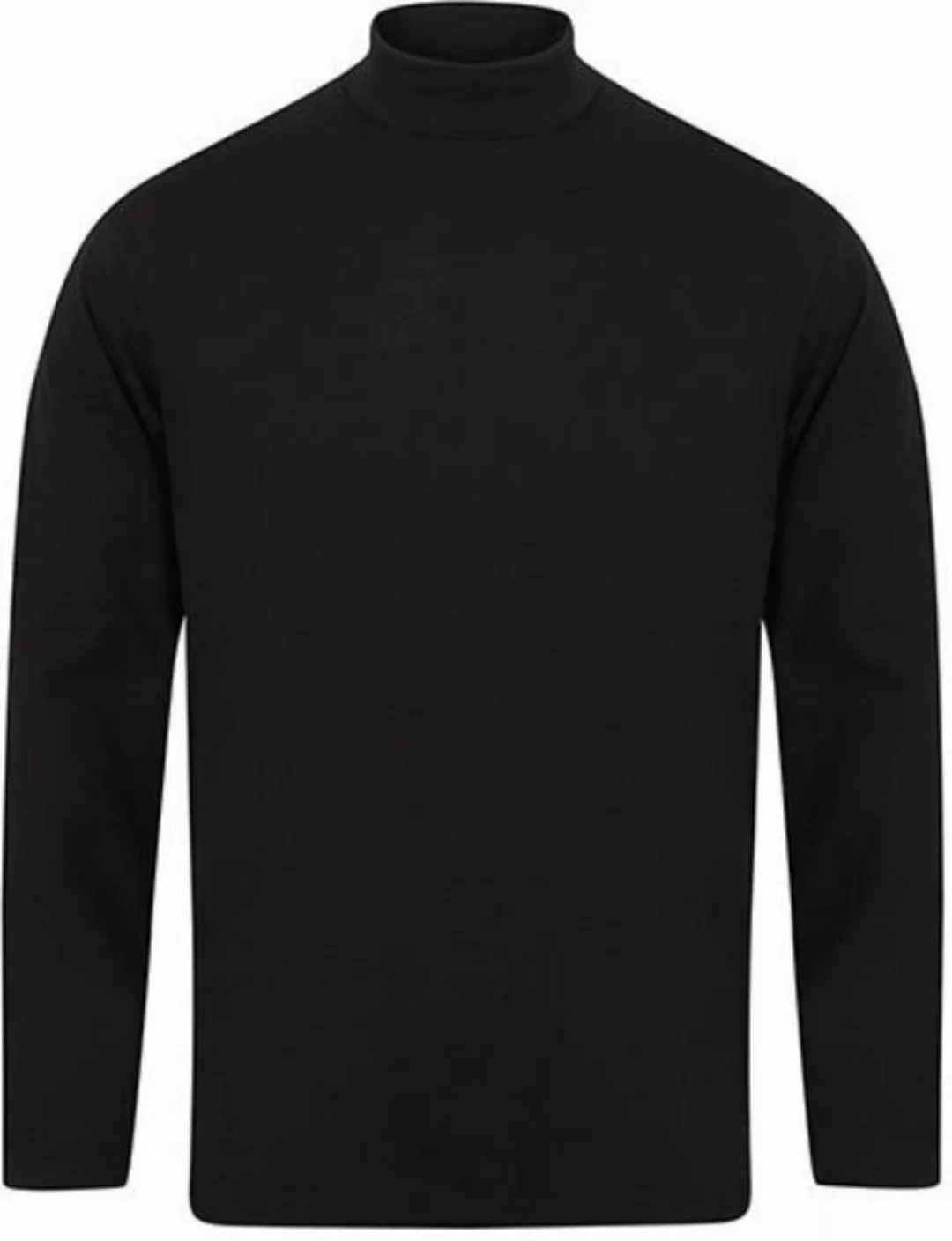 Henbury Langarmshirt Roll-Neck Long-Sleeve Herren T-Shirt günstig online kaufen