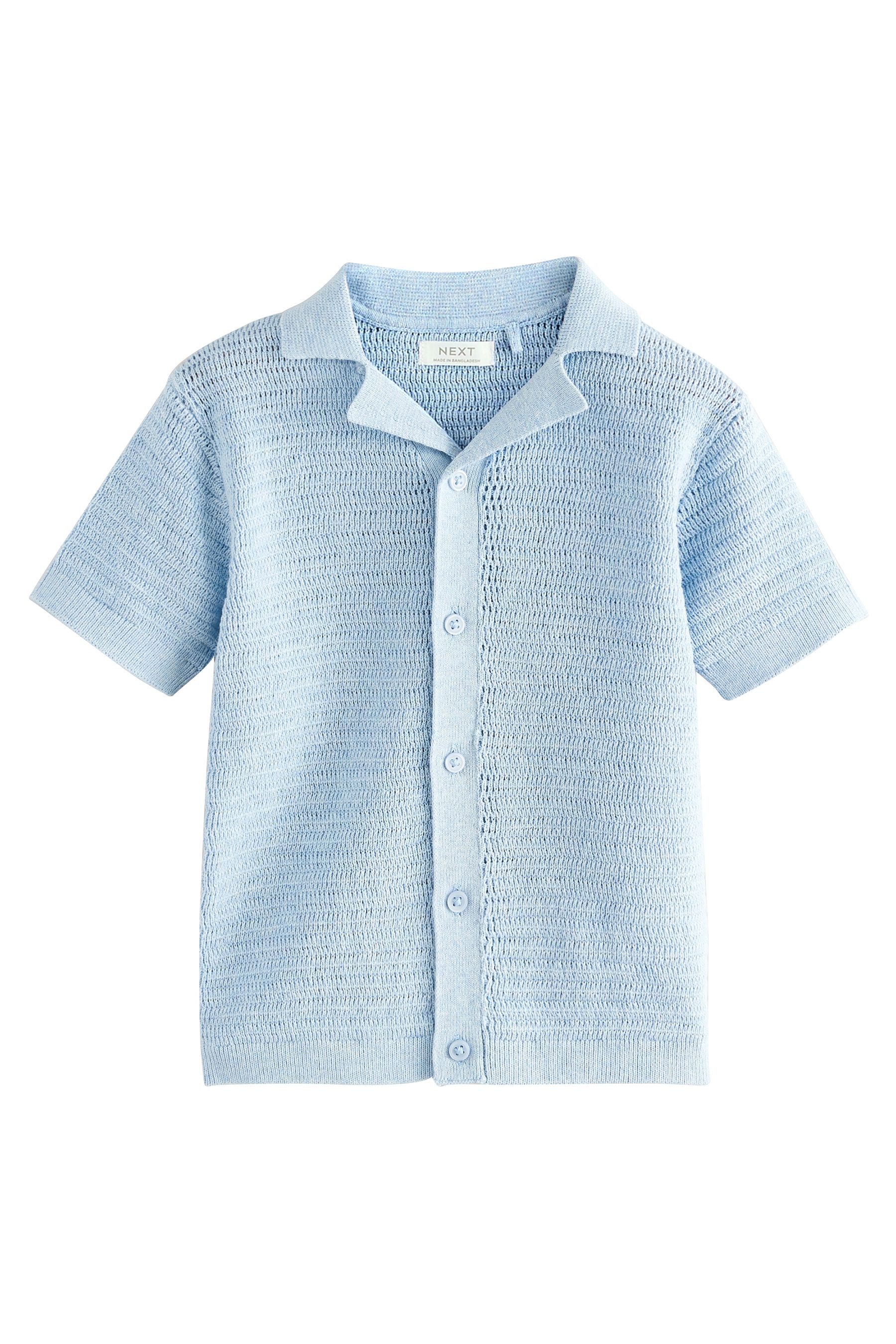 Next Polokragenpullover Kurzarm-Poloshirt mit Reverskragen 100 % günstig online kaufen