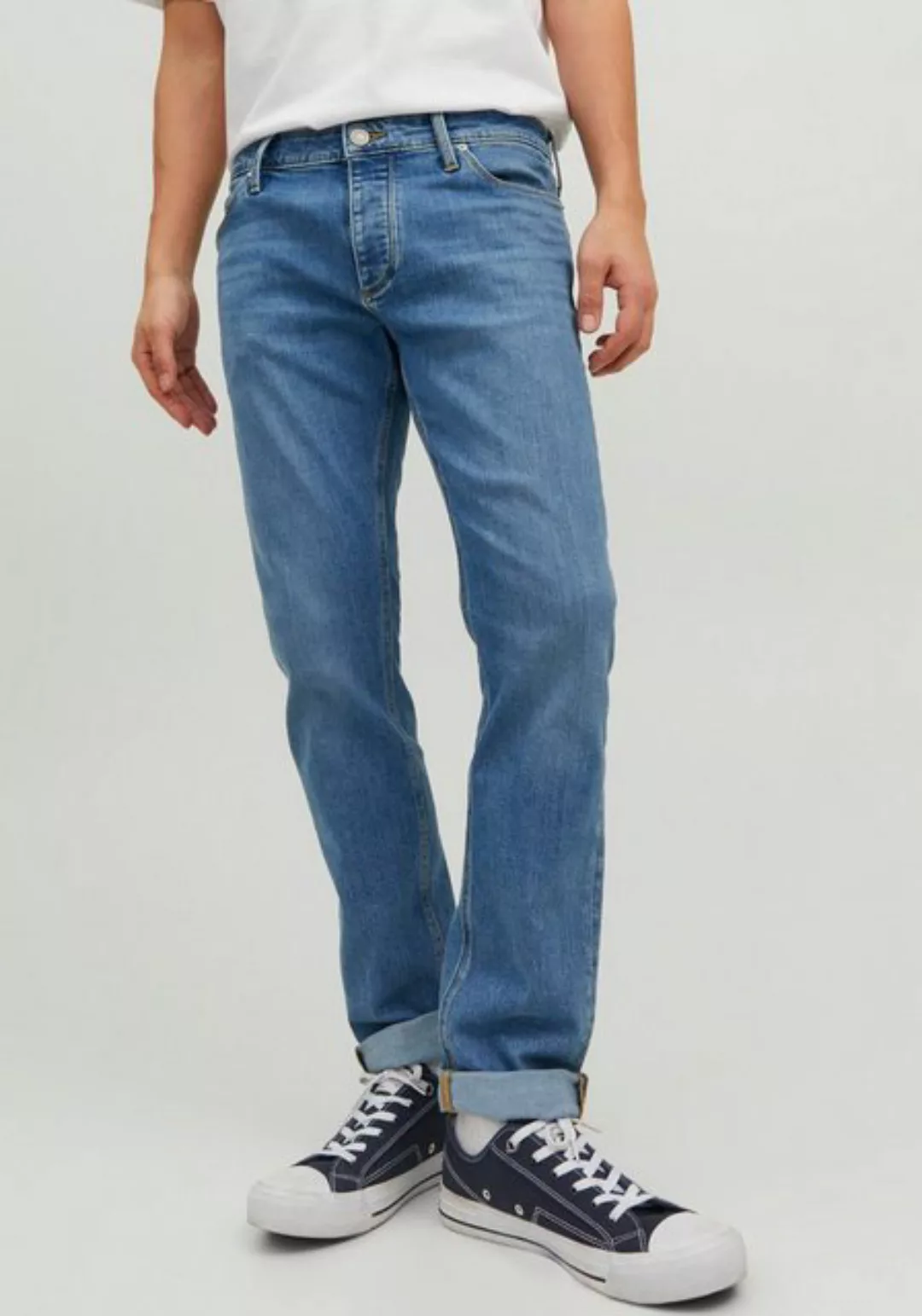 Jack & Jones Slim-fit-Jeans JJIGLENN JJEVAN AM 377 LID günstig online kaufen