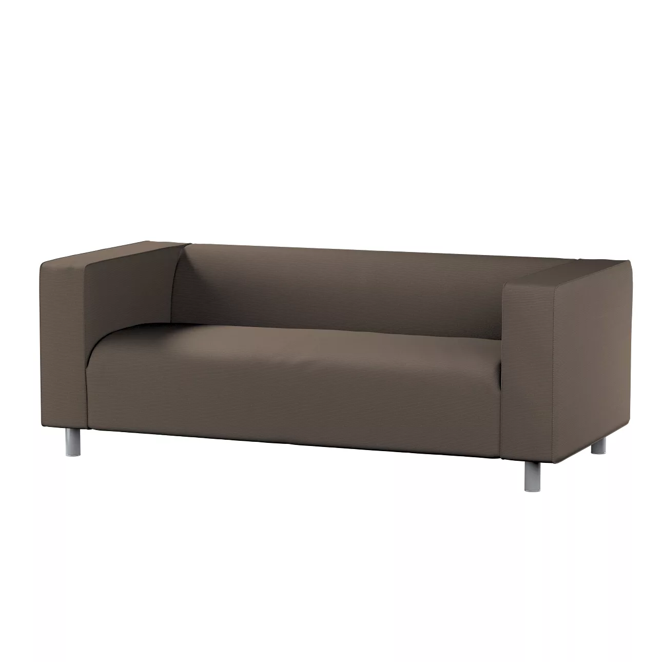 Bezug für Klippan 2-Sitzer Sofa, braun, Sofahusse, Klippan 2-Sitzer, Manche günstig online kaufen