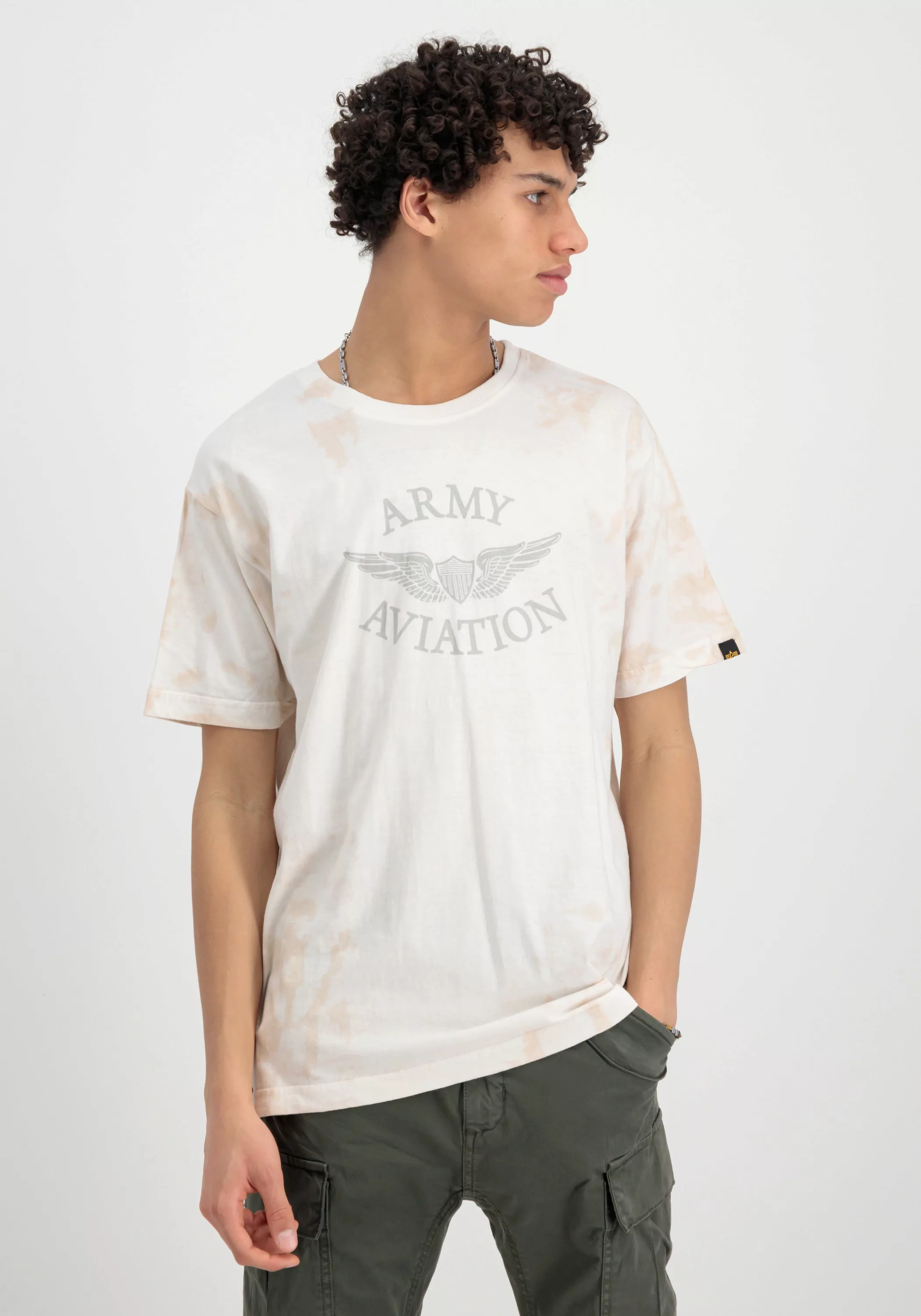 Alpha Industries T-Shirt "Alpha Industries Men - T-Shirts Vintage Aviation günstig online kaufen