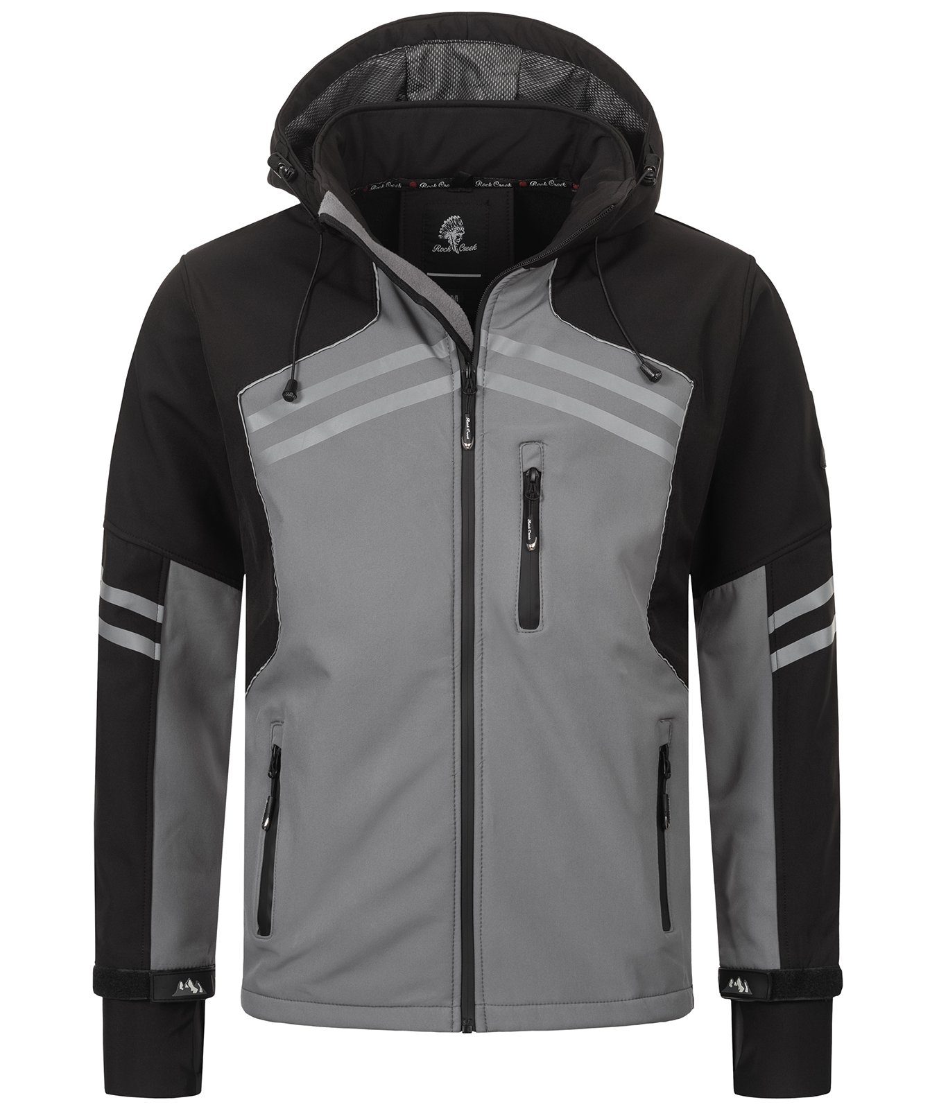Rock Creek Softshelljacke Herren Softshelljacke Wanderjacke günstig online kaufen