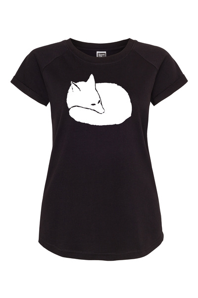Frauen Raglan T-shirt Mit Fuchs Biobaumwolle Ili4 günstig online kaufen