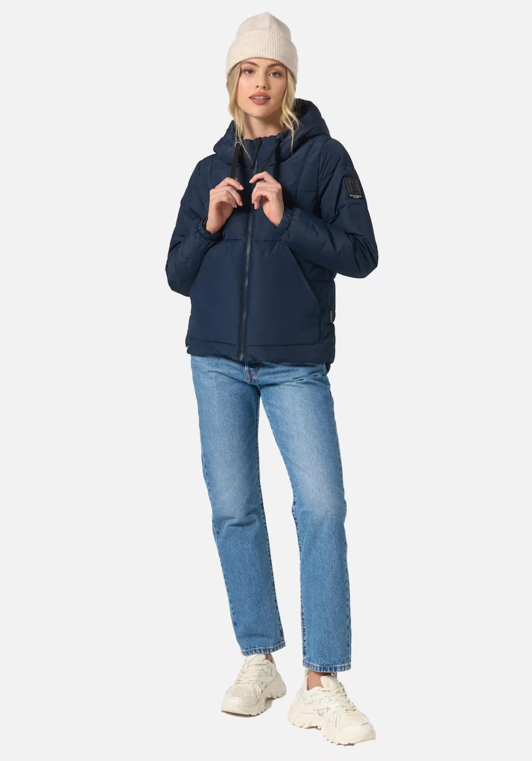 Navahoo Steppjacke "Eisbällchen", mit Kapuze, stylische Damen Winterjacke m günstig online kaufen