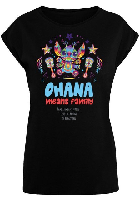 F4NT4STIC T-Shirt "Disney Lilo & Stitch Ohana Mexico", Premium Qualität günstig online kaufen