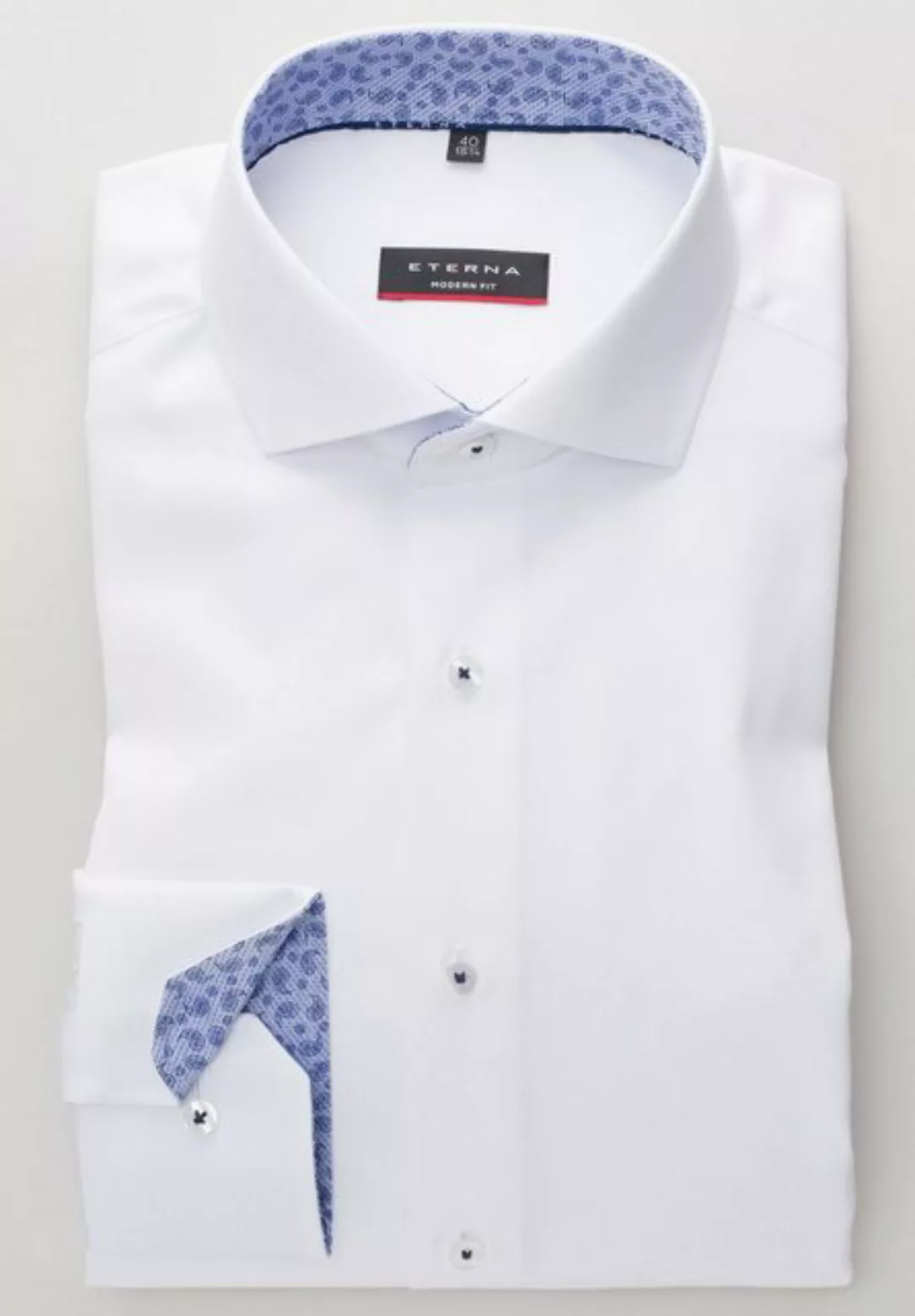 Eterna Businesshemd - Cover Shirt -  blickdicht - Twill modern fit günstig online kaufen
