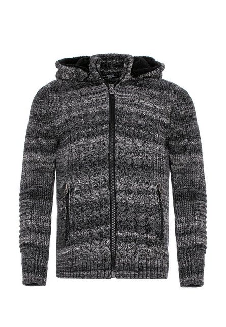 RedBridge Strickjacke Lewisville mit abnehmbarer Kapuze günstig online kaufen