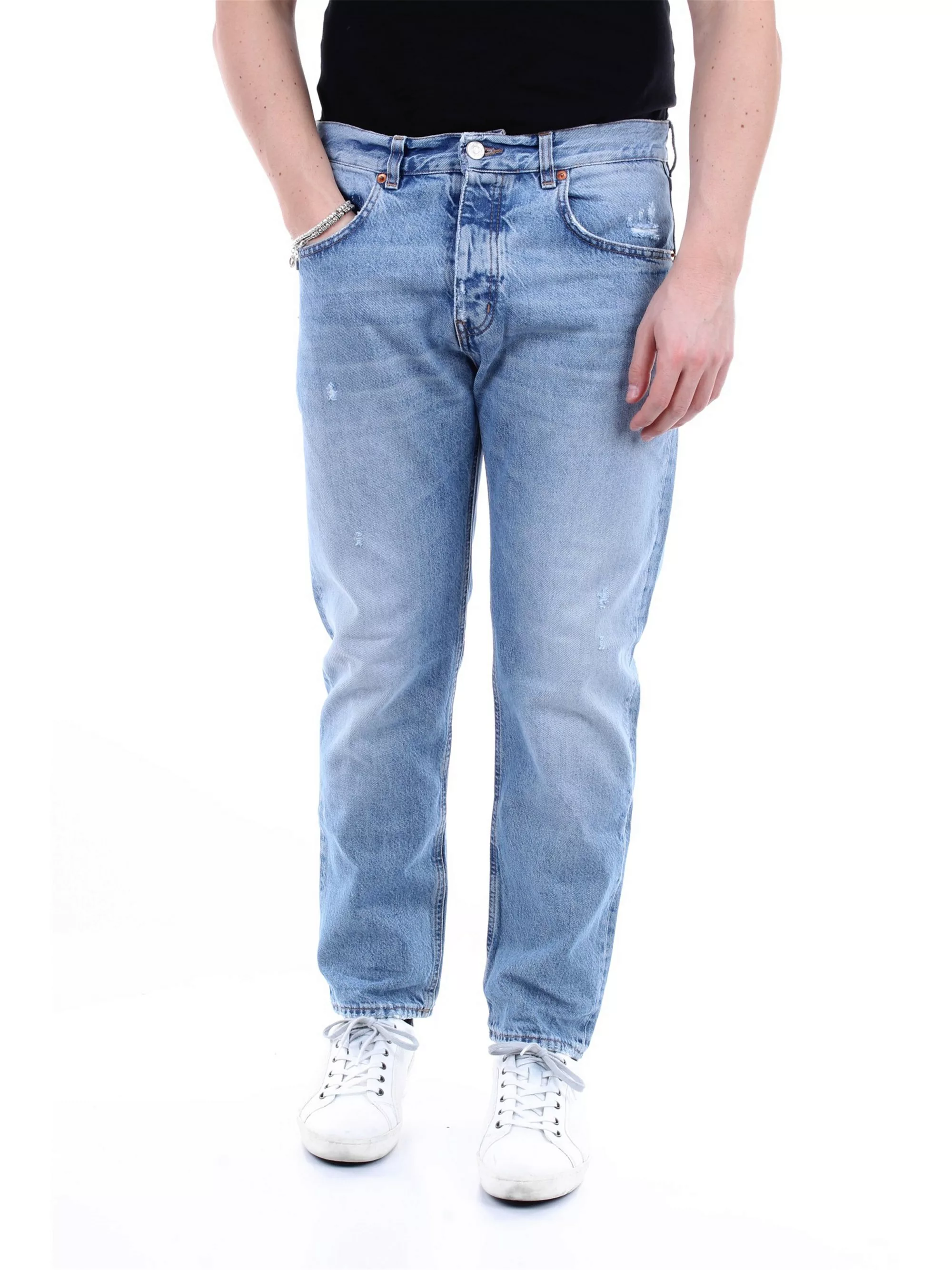 HAIKURE schlank Herren Leichte Jeans Baumwolle günstig online kaufen