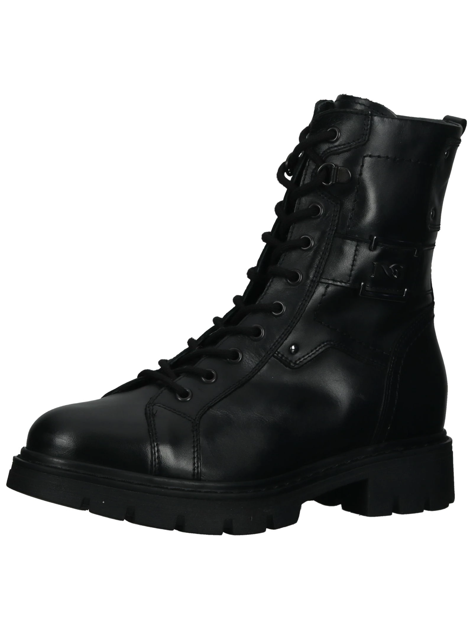 Nero Giardini Schnürstiefelette "Nero Giardini Stiefelette Leder" günstig online kaufen