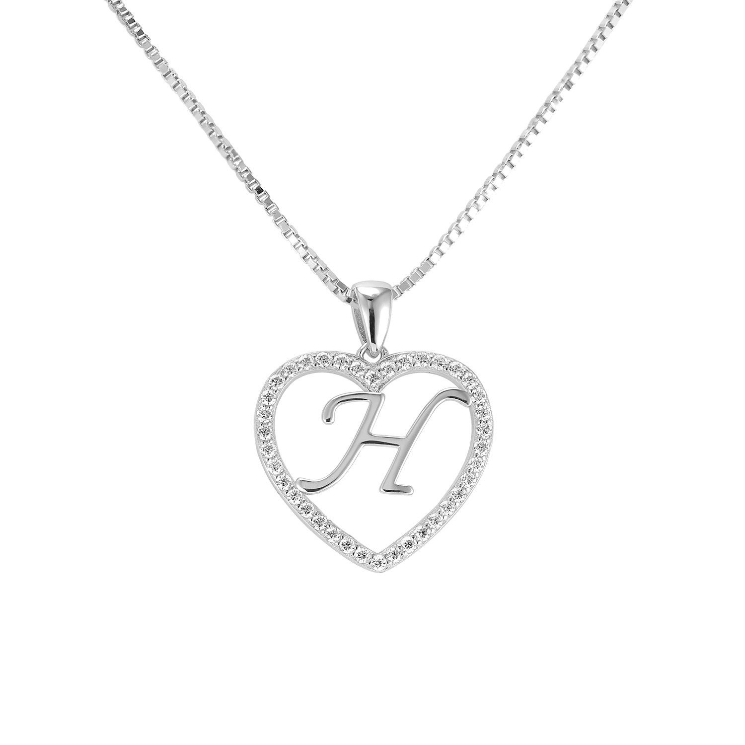 PAVELS Kette mit Anhänger Buchstabenkette Silber, günstig online kaufen