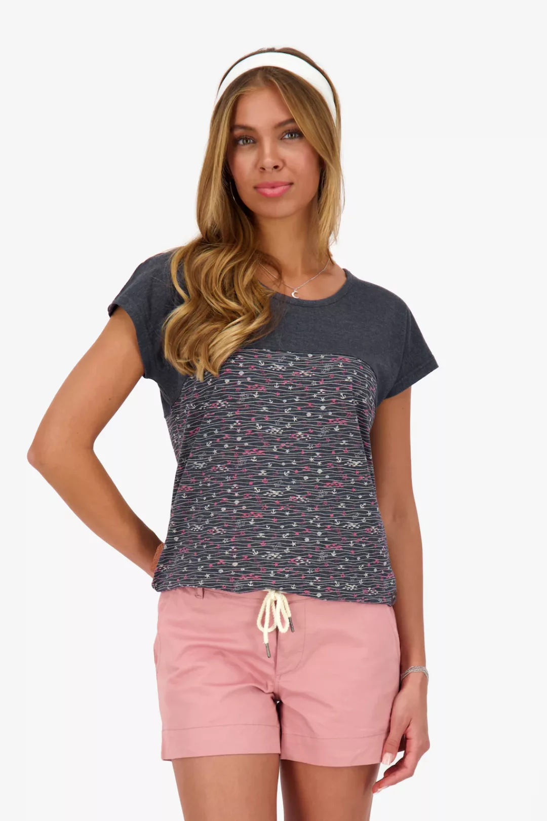 Alife & Kickin Rundhalsshirt BasicAK Shirt Damen Kurzarmshirt, Shirt günstig online kaufen