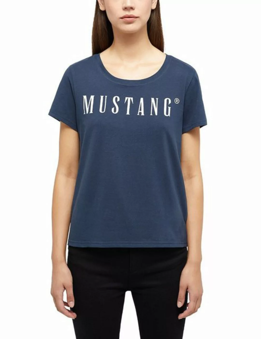 MUSTANG Rundhalsshirt ALMA günstig online kaufen