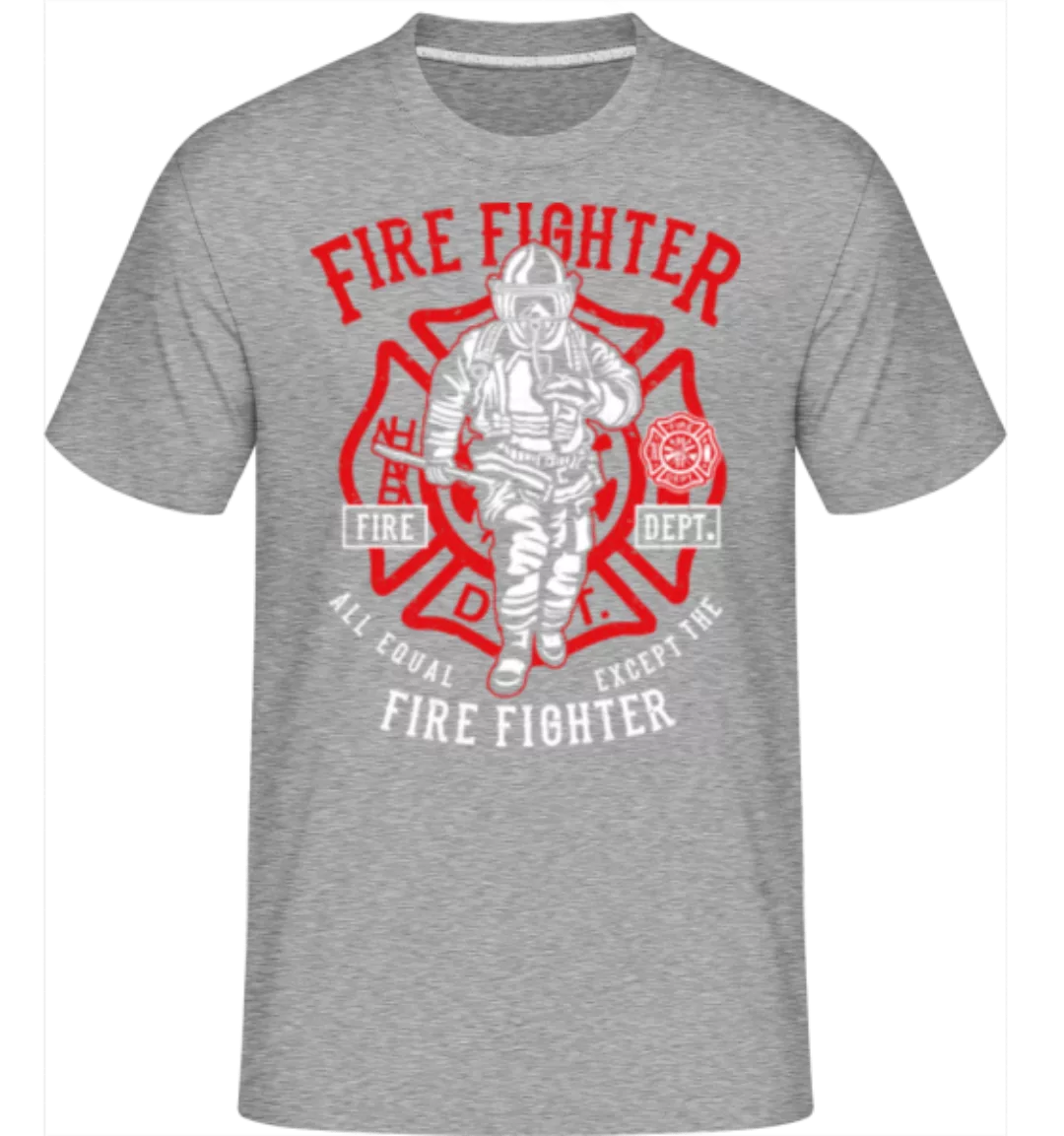 Fire Fighter · Shirtinator Männer T-Shirt günstig online kaufen