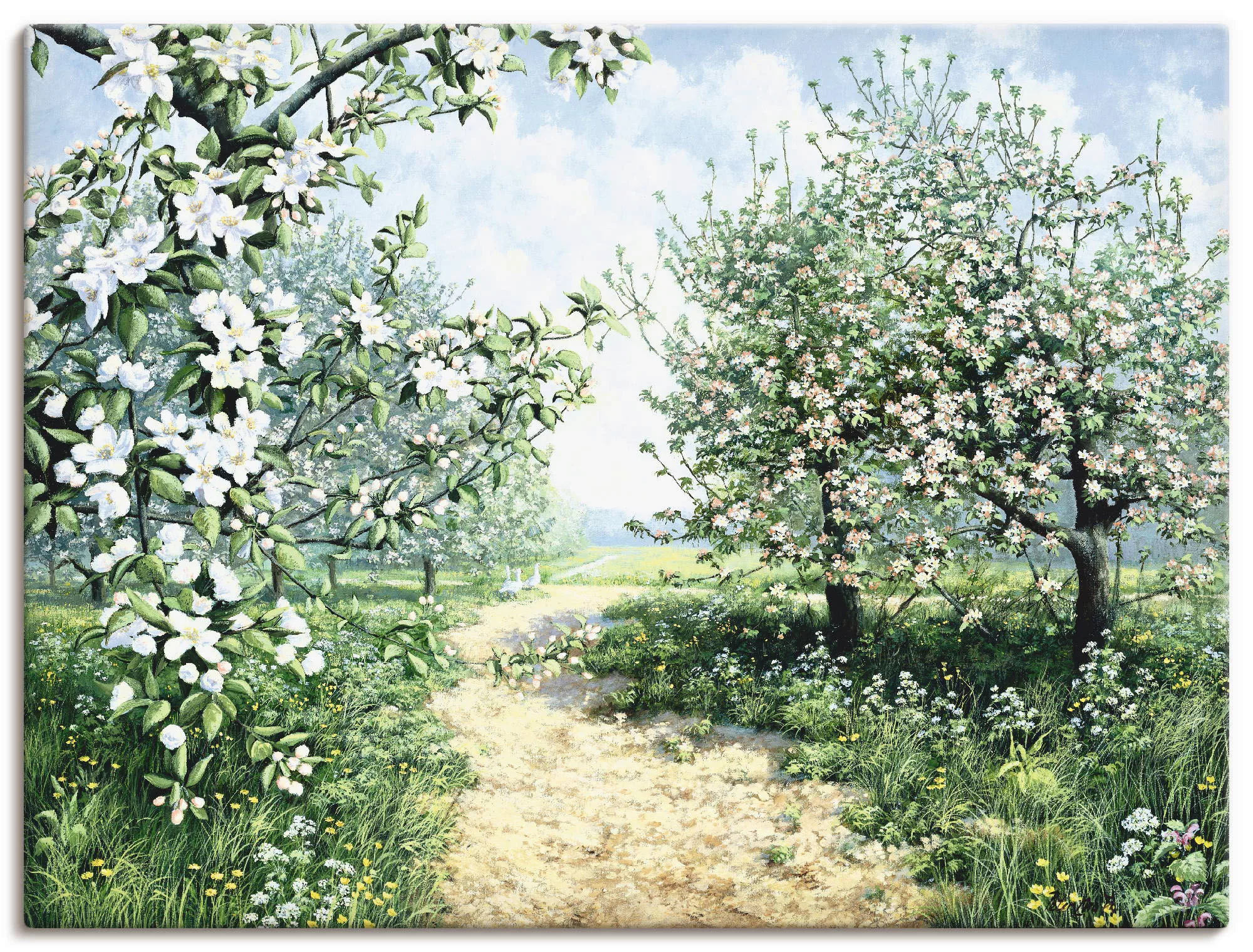 Artland Wandbild »Frühling I«, Vier Jahreszeiten, (1 St.), als Leinwandbild günstig online kaufen