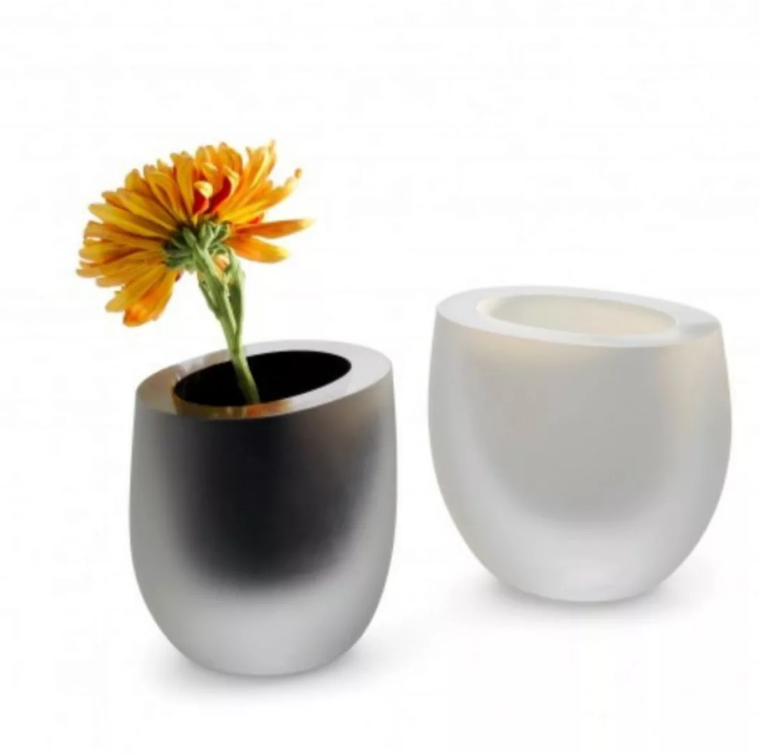 Opak Vase schwarz günstig online kaufen