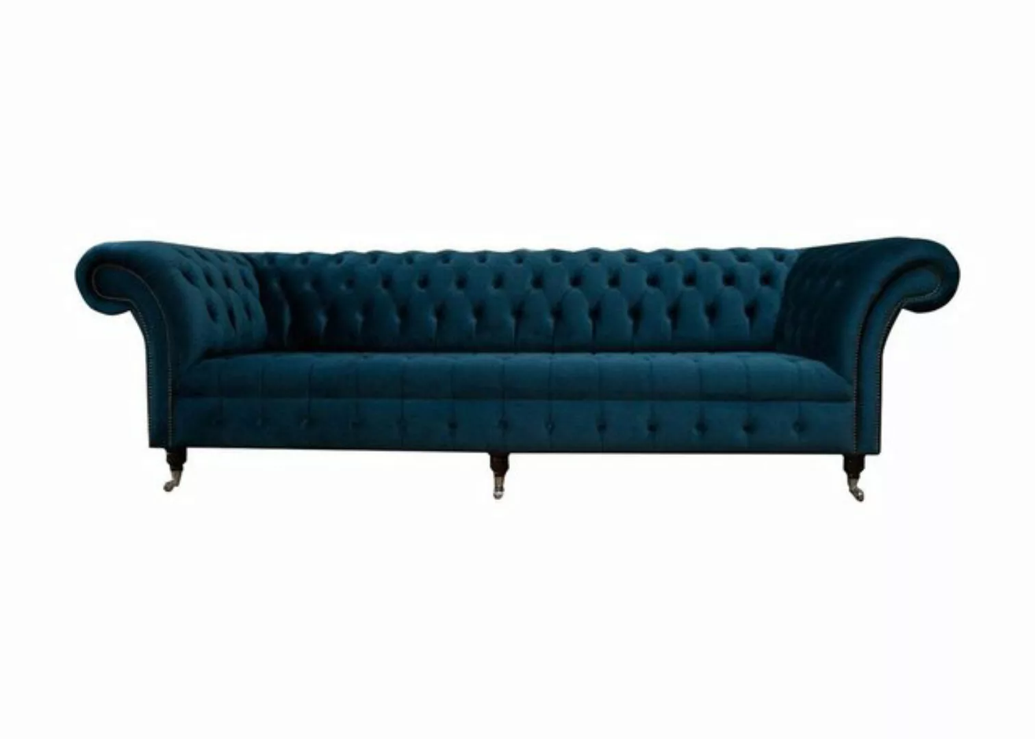 Xlmoebel Chesterfield-Sofa Chesterfield Design Sofa 4-Sitzer Polster Modern günstig online kaufen