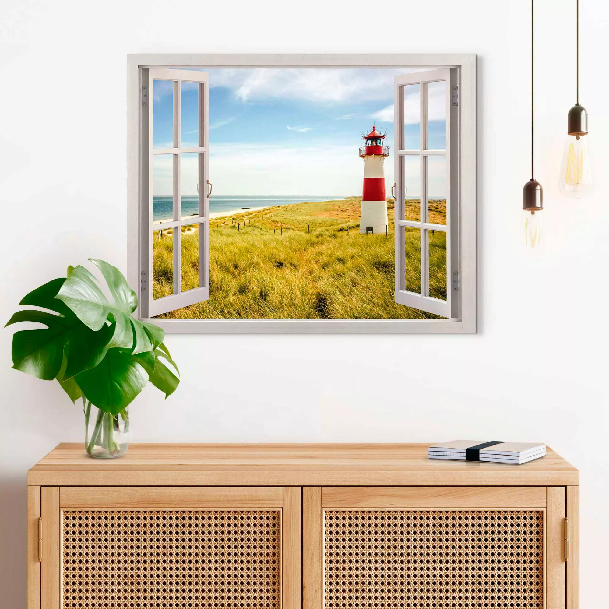 Reinders Deco-Panel "Leuchtturm-Ansicht" günstig online kaufen